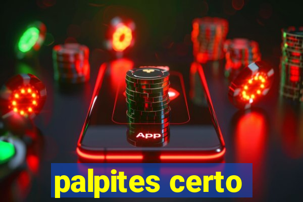 palpites certo