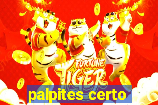 palpites certo