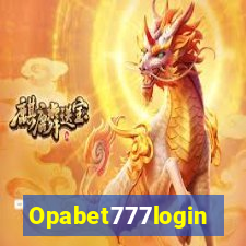 Opabet777login