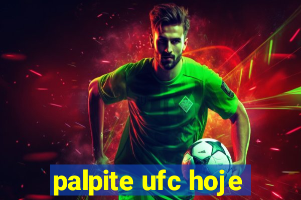 palpite ufc hoje