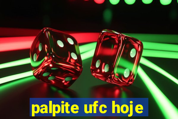 palpite ufc hoje