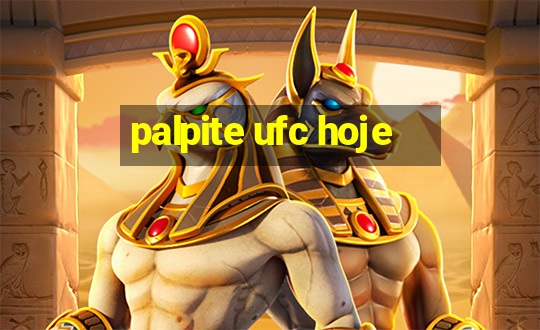 palpite ufc hoje