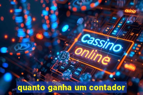 quanto ganha um contador