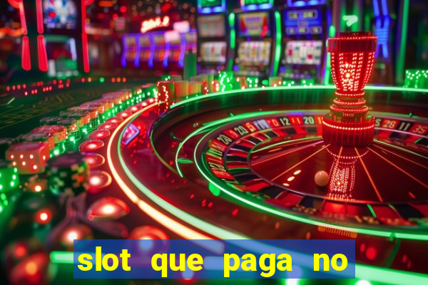 slot que paga no cadastro sem depósito