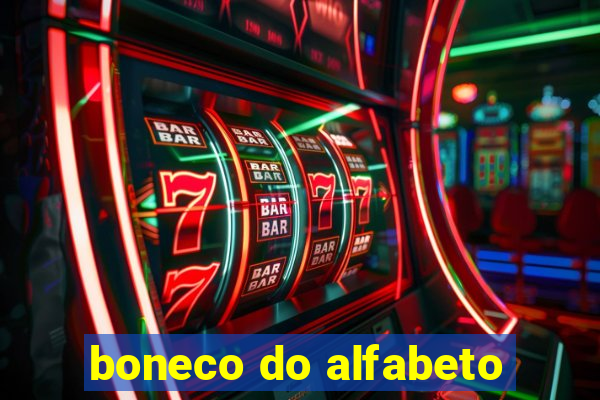 boneco do alfabeto