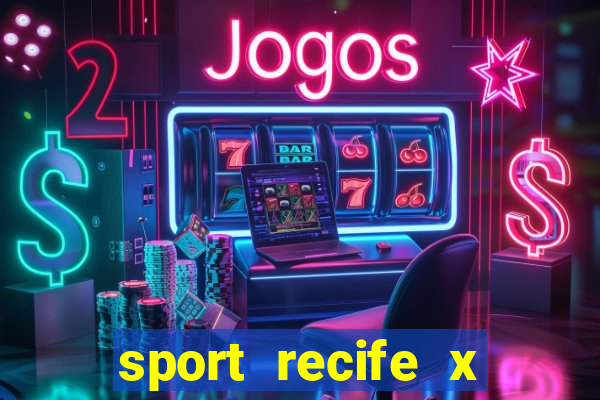 sport recife x america mg