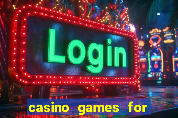 casino games for real cash