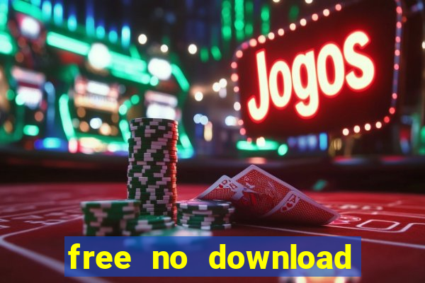 free no download slot machine games