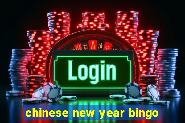 chinese new year bingo