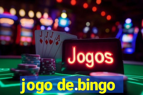 jogo de.bingo