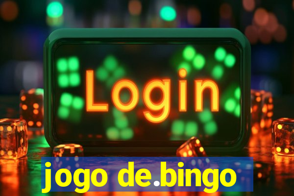 jogo de.bingo