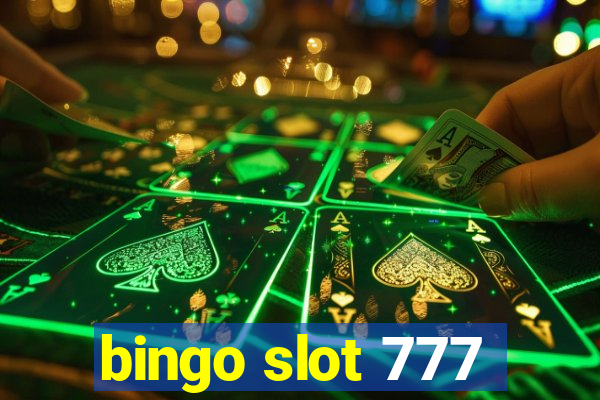 bingo slot 777