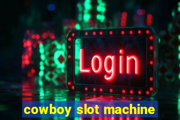 cowboy slot machine