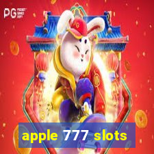 apple 777 slots