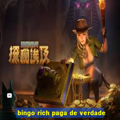 bingo rich paga de verdade