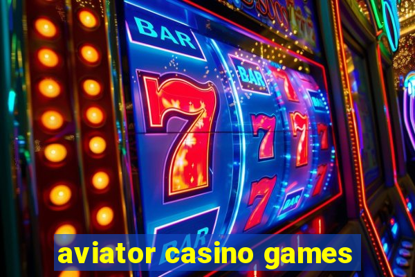 aviator casino games