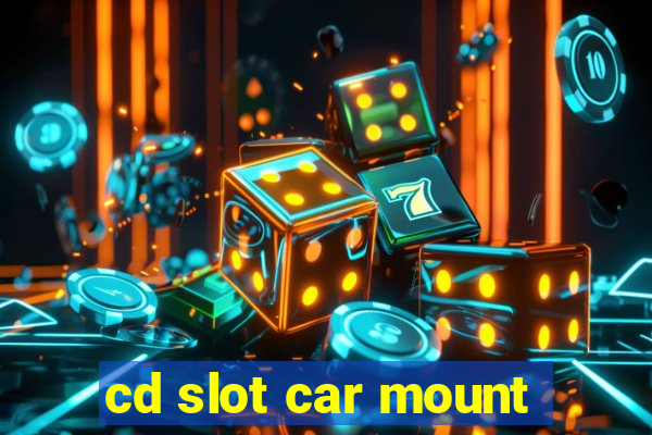 cd slot car mount