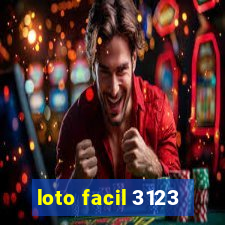 loto facil 3123