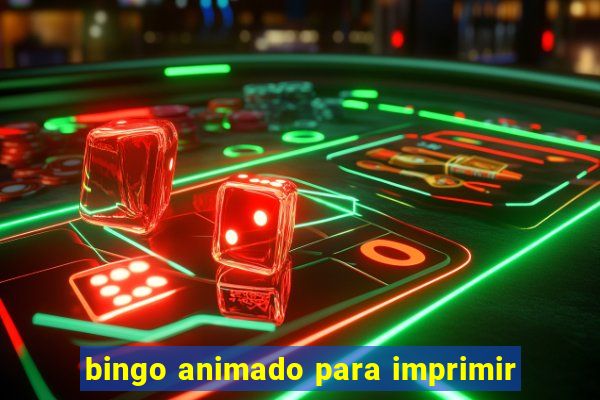 bingo animado para imprimir