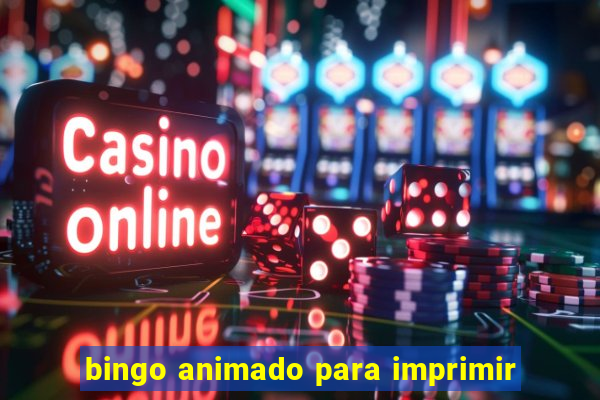 bingo animado para imprimir