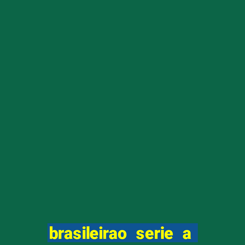 brasileirao serie a jogo de hoje