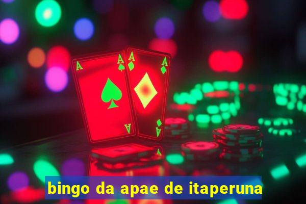 bingo da apae de itaperuna