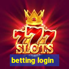 betting login