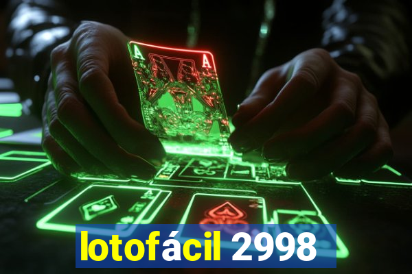 lotofácil 2998