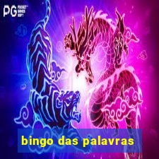 bingo das palavras