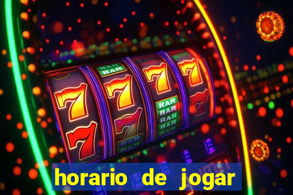 horario de jogar fortune ox