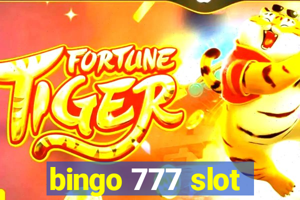 bingo 777 slot