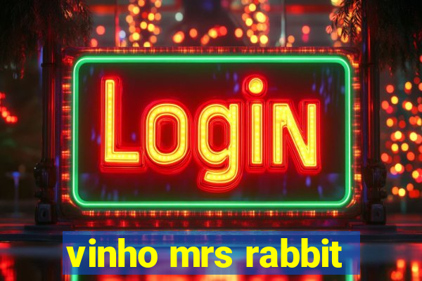 vinho mrs rabbit