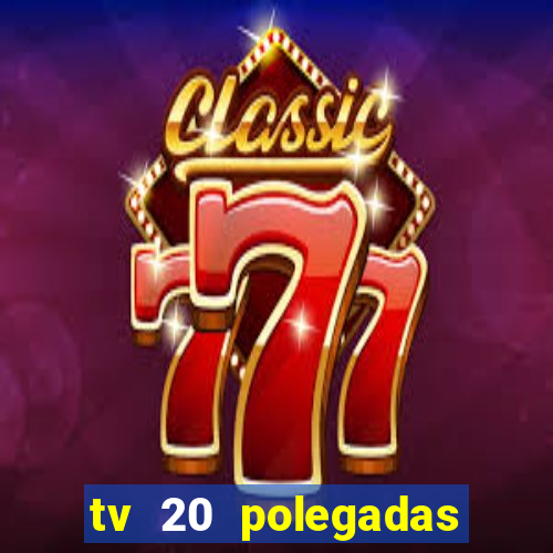 tv 20 polegadas casas bahia