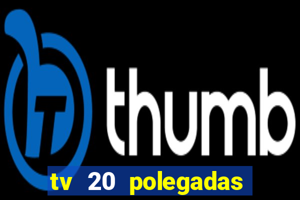 tv 20 polegadas casas bahia