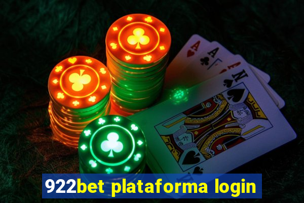 922bet plataforma login