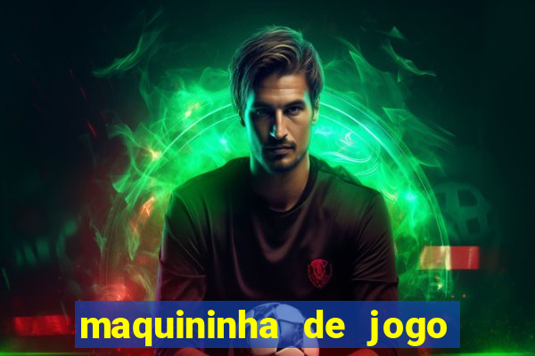 maquininha de jogo de futebol