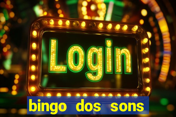 bingo dos sons iniciais como jogar