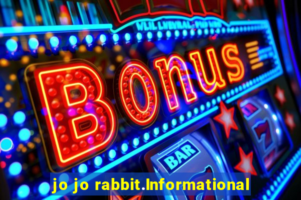 jo jo rabbit.Informational