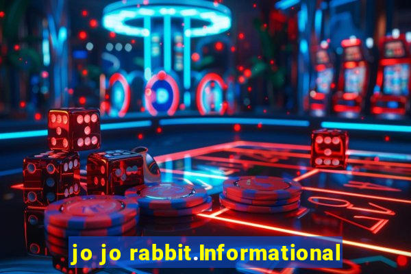 jo jo rabbit.Informational