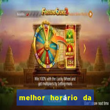 melhor horário da madrugada para jogar fortune tiger