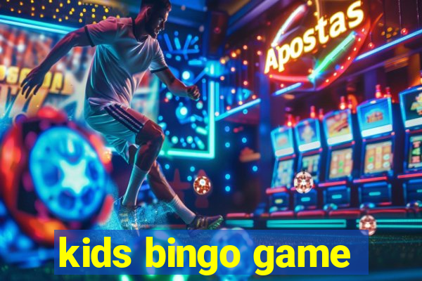 kids bingo game