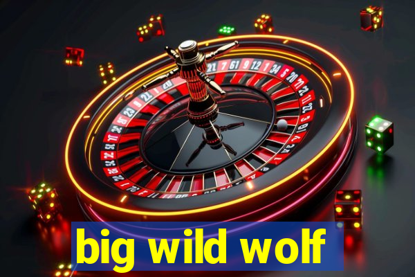 big wild wolf