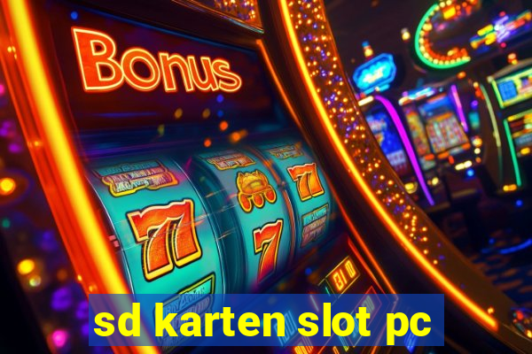 sd karten slot pc