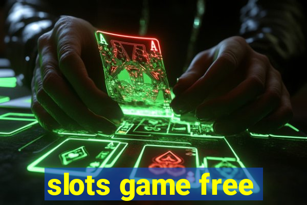 slots game free