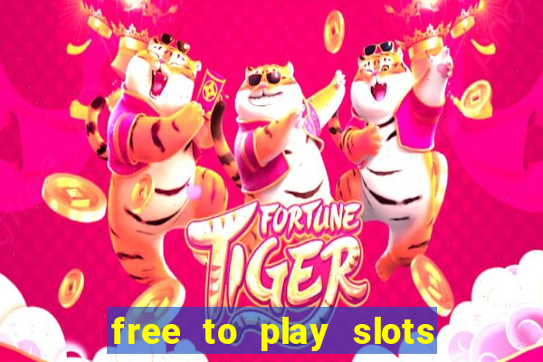 free to play slots no download