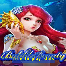 free to play slots no download