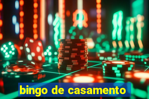 bingo de casamento