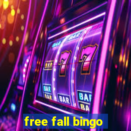 free fall bingo