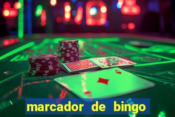 marcador de bingo com ima