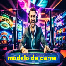 modelo de carne